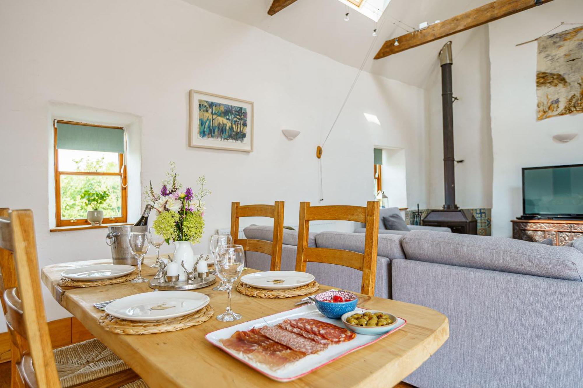 The Haybarn Villa Dundrennan Buitenkant foto