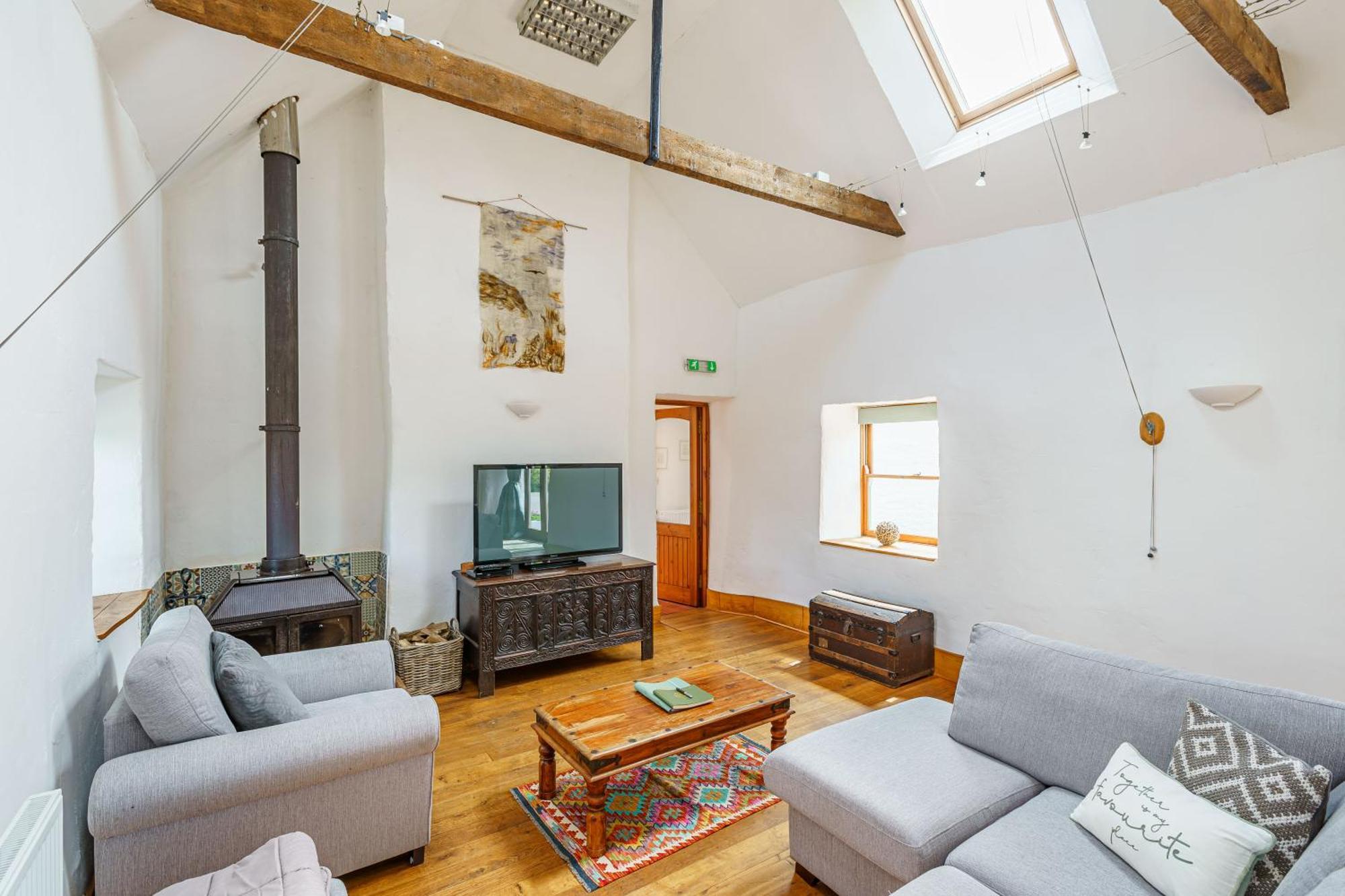 The Haybarn Villa Dundrennan Buitenkant foto
